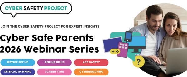 Cyber Safe Parents - Online Safety Webinars for Families Banner Photo