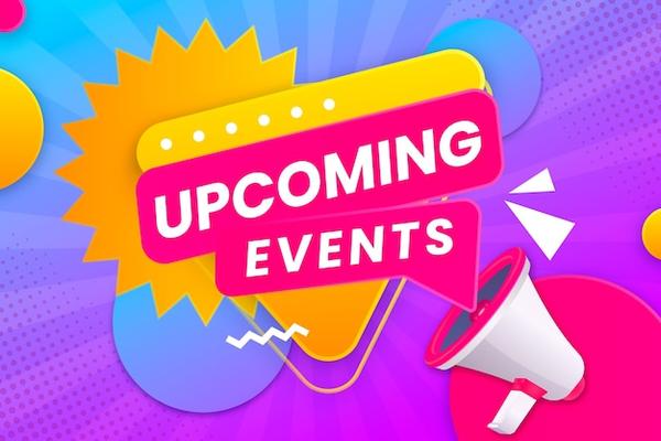 Upcoming Events Banner Photo