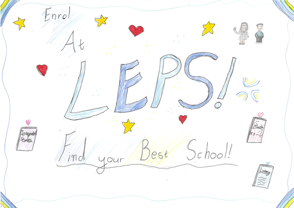 3/4 - Enrol at LEPS Posters Banner Photo