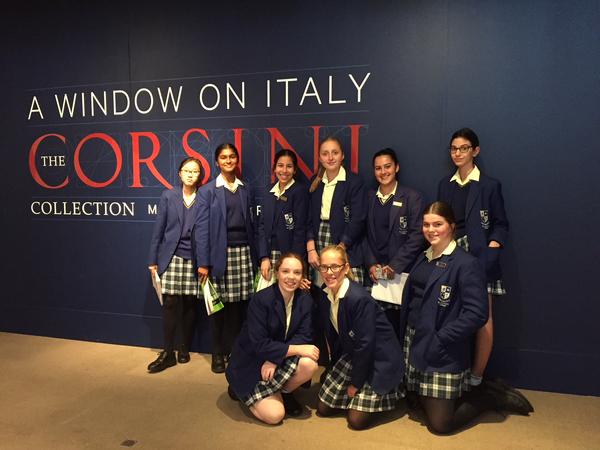 Year 9 Italian Banner Photo