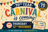 CEPS 70th Year Carnival Banner Photo