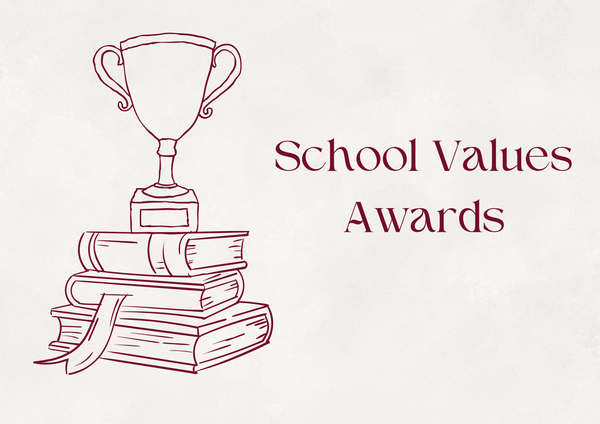 School Values Award Banner Photo