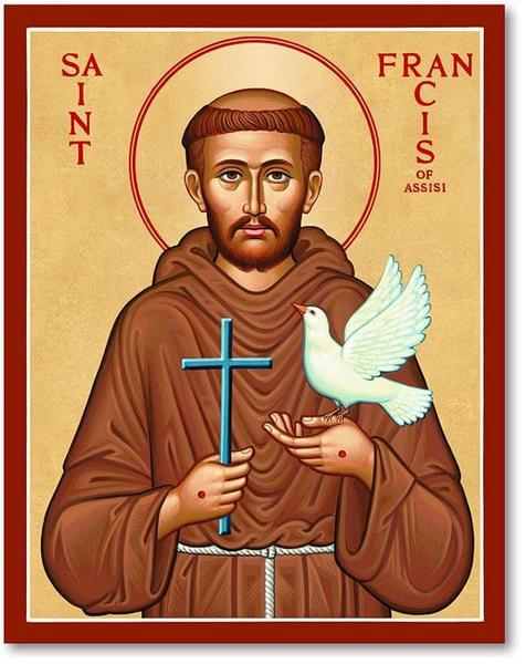 Peace Prayer of Saint Francis of Assisi Banner Photo