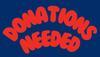 Donations Needed Banner Photo