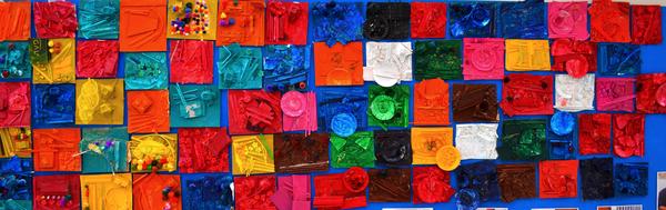 Visual Art – Textured Wall Panel Banner Photo