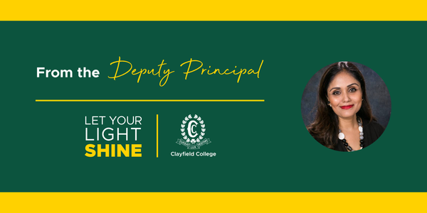 From the Deputy Principal Banner Photo