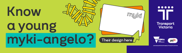 Win $1,000 for creating the next Youth myki! Banner Photo