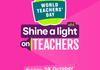 Shine a Light on Our Teachers – World Teachers' Day! Banner Photo