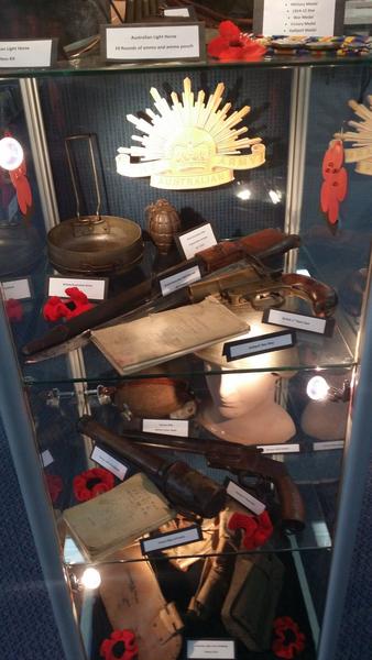 Library Anzac Display Banner Photo