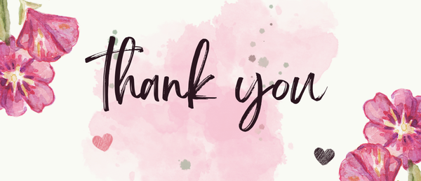 Thank you Banner Photo