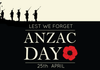 ANZAC Day Services Banner Photo