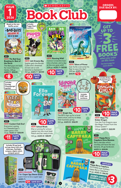 Scholastic Book Club @ ENPS Banner Photo