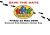 Walk Safely to School Day Banner Photo