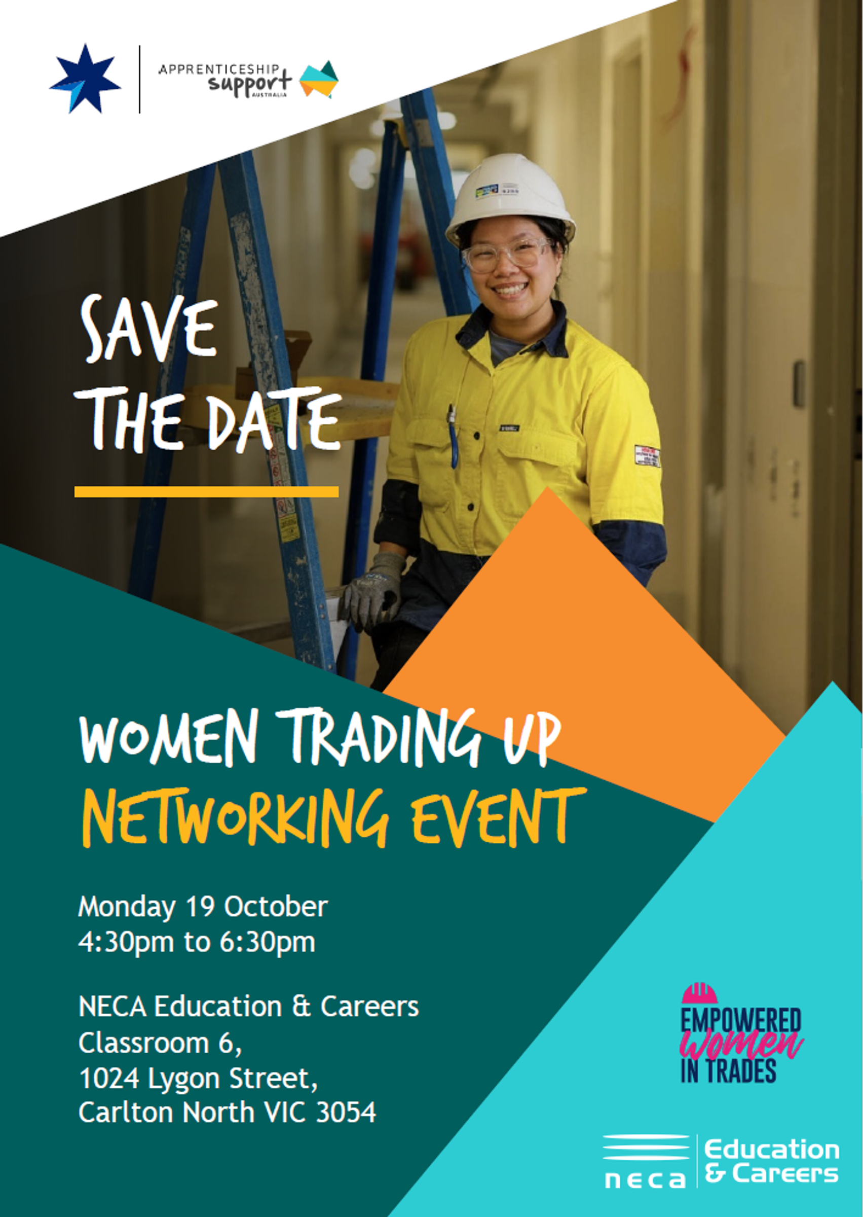 Women Trading Up Neworking Event Banner Photo