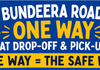 One Way = The Safe Way Banner Photo
