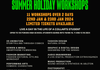 Collarts - Summer Holiday Workshops Banner Photo