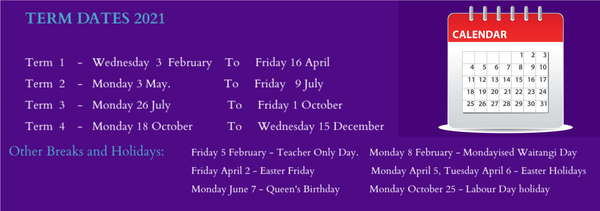 Dates and Info  Banner Photo