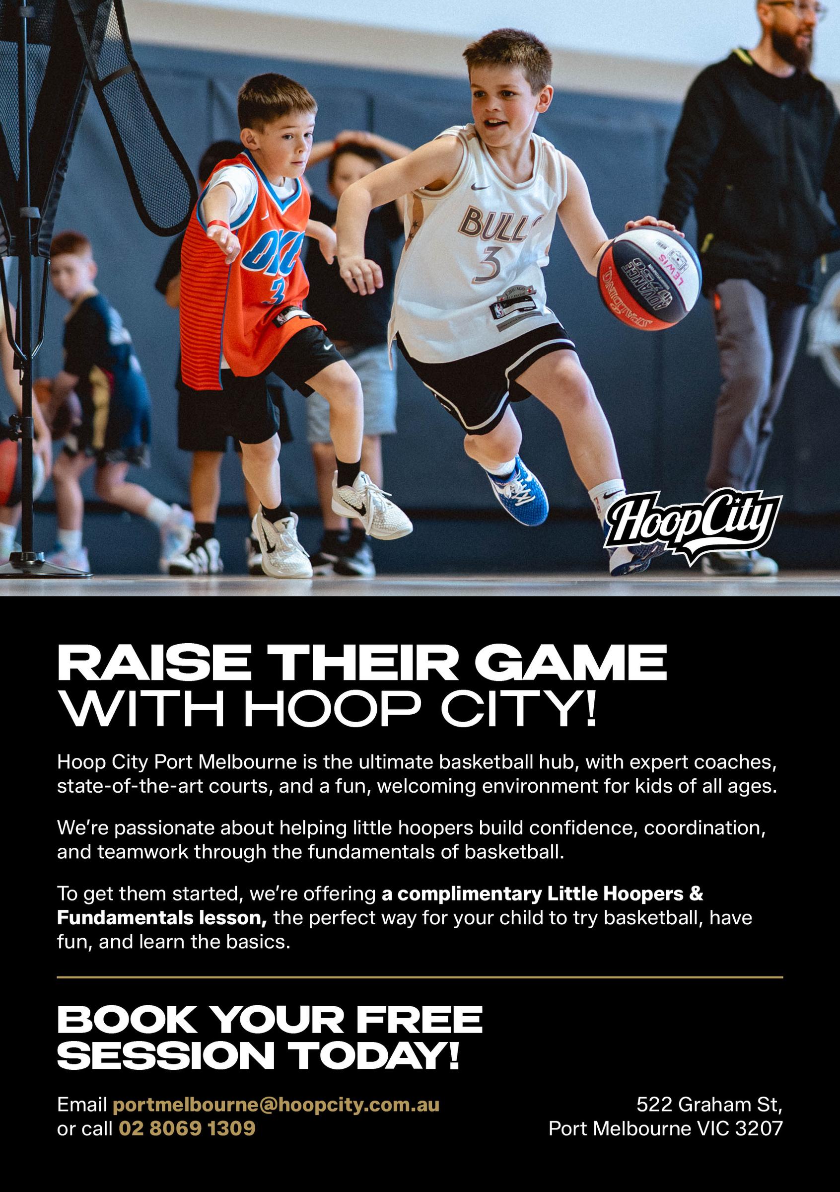 Hoop City Port Melbourne Banner Photo