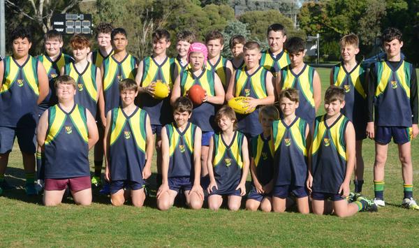 Year 7 Boys Football Banner Photo