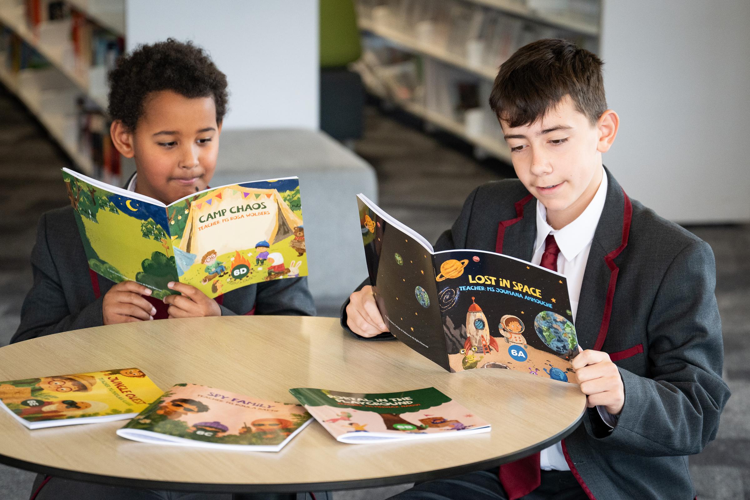Y6: Student Anthologies Banner Photo