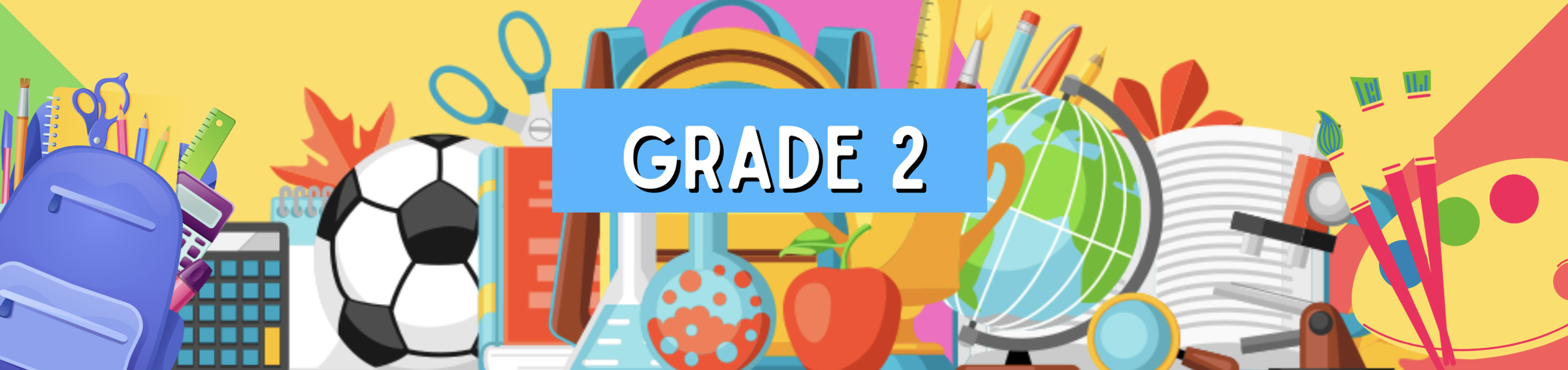 What's Happening in Grade 2? Banner Photo