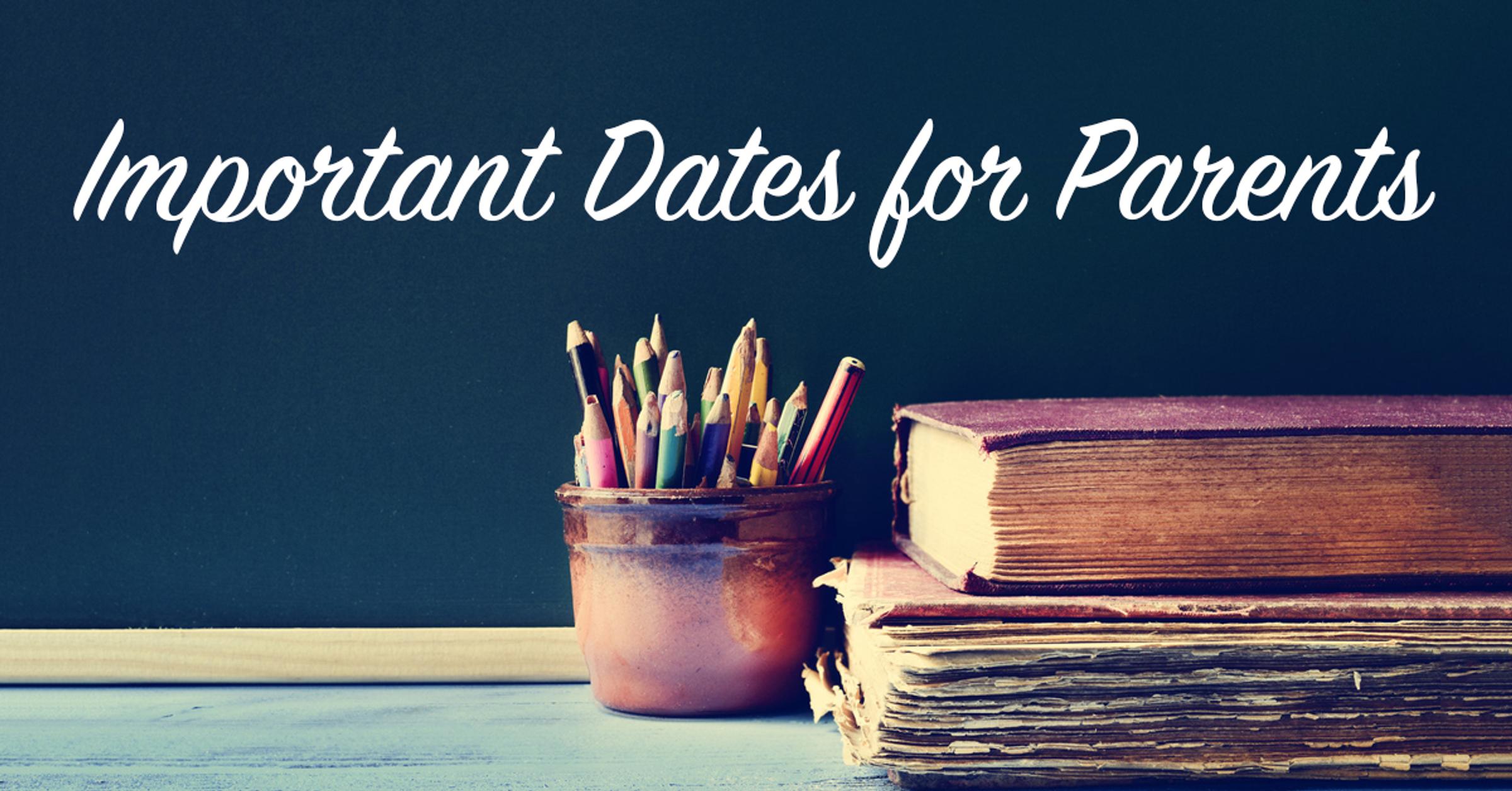 Dates to Remember Banner Photo