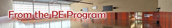 Physical Education News Banner Photo