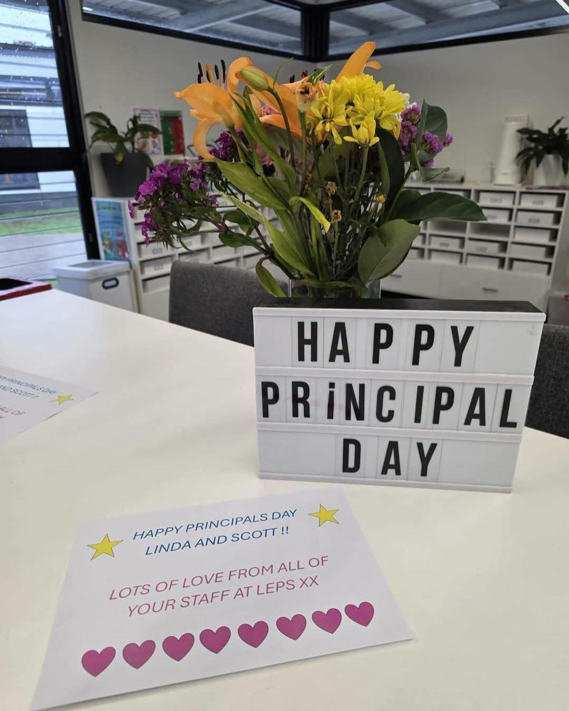 Principal's Day Banner Photo