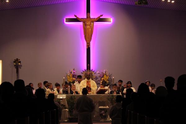 First Eucharist Banner Photo