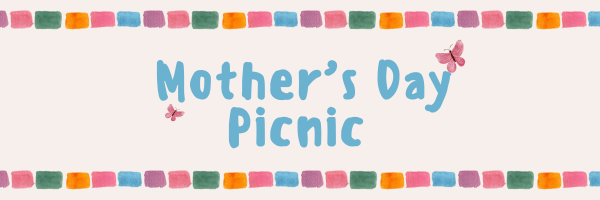 Mother's Day Picnic Banner Photo