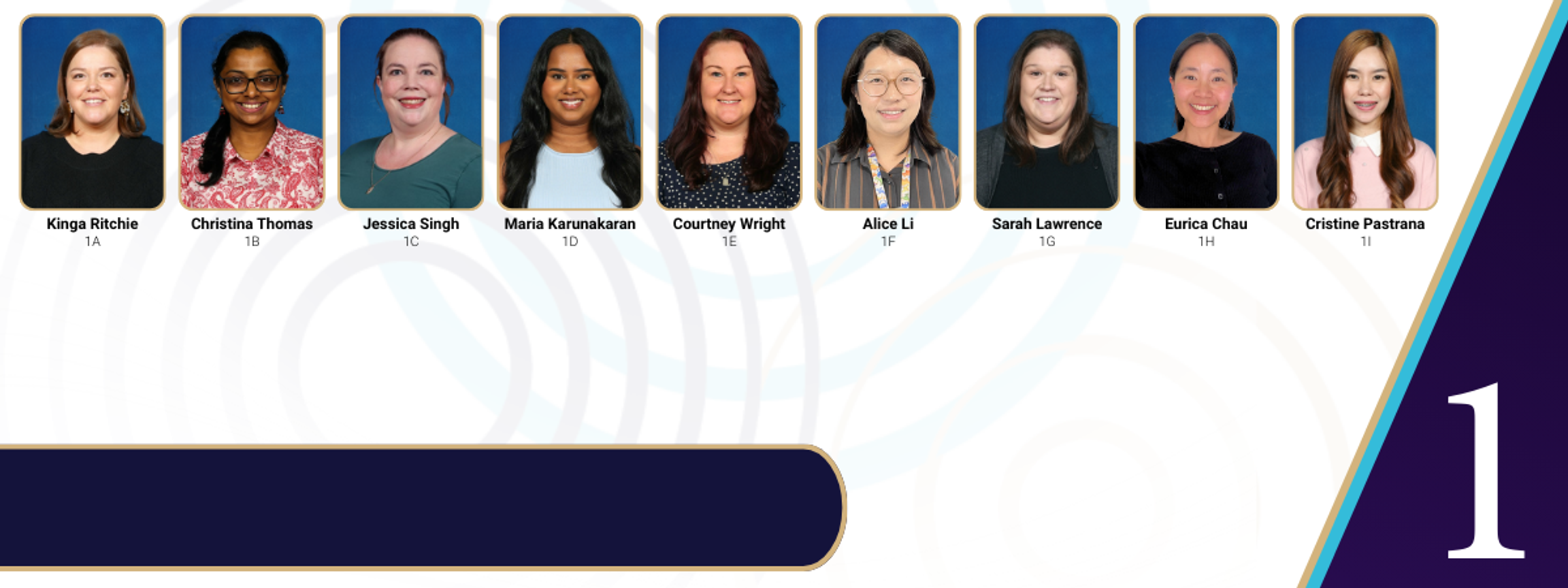 YEAR 1 Banner Photo