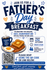 Father's Day Breakfast Banner Photo
