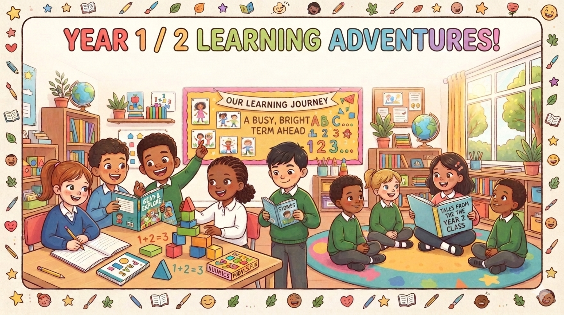Year 1/2 Classrooms Update Banner Photo