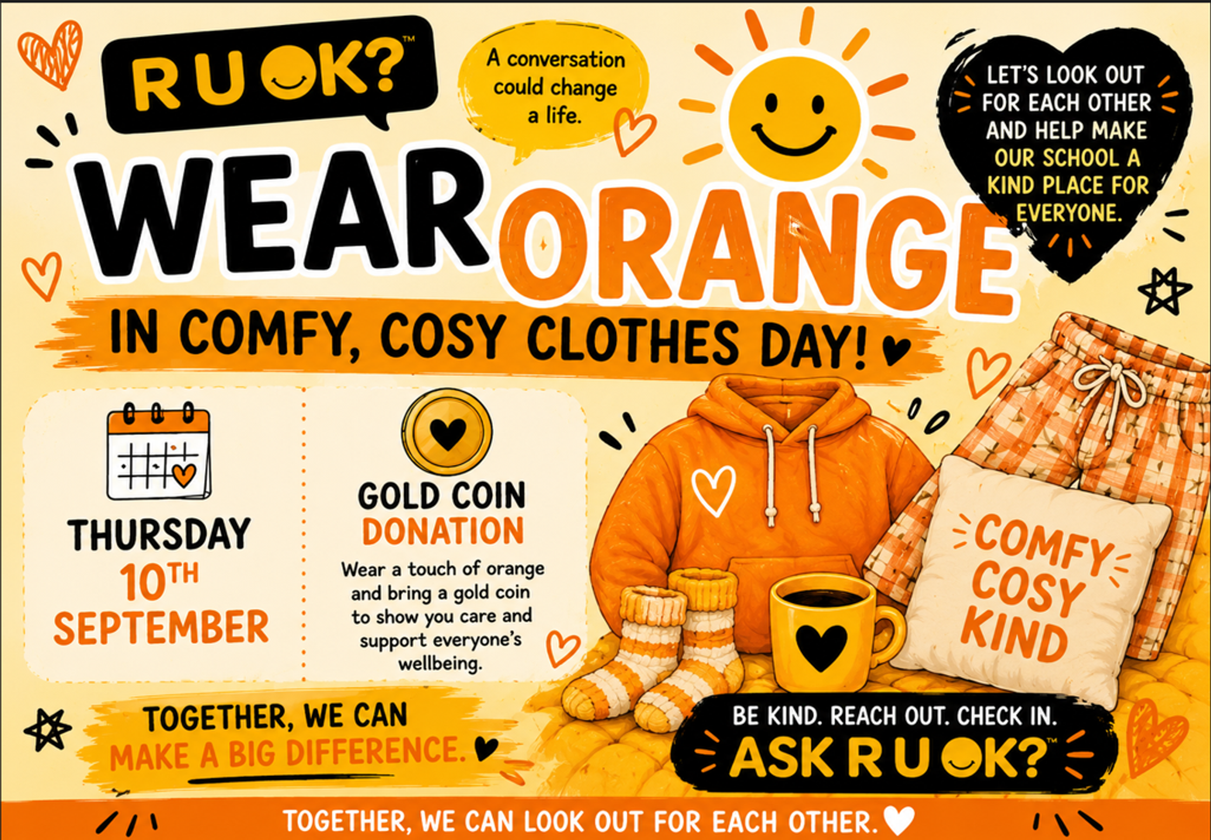 SRC- R U OK? Fundraiser Banner Photo