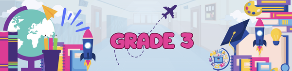What's Happening in Grade 3?  Banner Photo