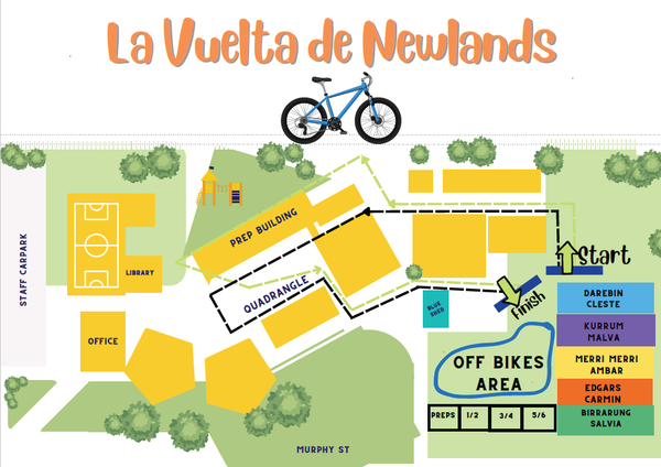 Ride to School - La Vuelta de Newlands Banner Photo