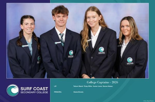 MEET THE SCSC SCHOOL CAPTAINS Banner Photo
