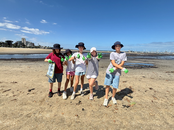 Clean Up Australia at St Kilda Beach Banner Photo
