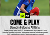 Darebin Falcons All Girls Auskick 'Come and Play' Day! Banner Photo