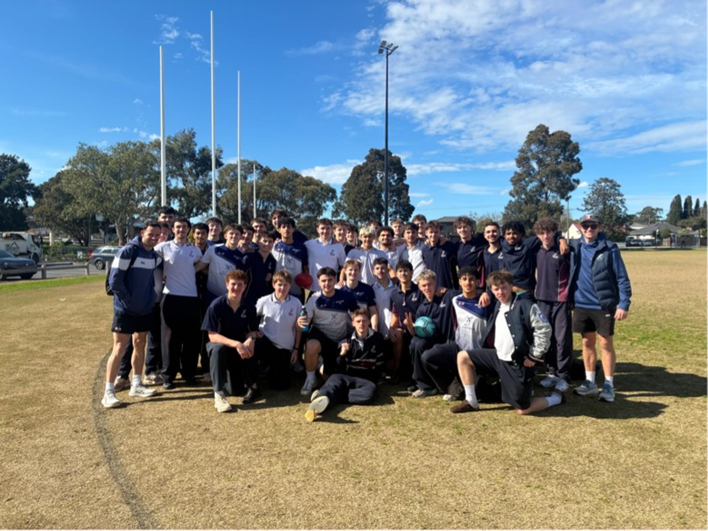 Senior Boys AFL State Championships Banner Photo