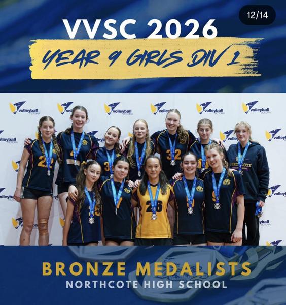 Year 9 & 10 Volleyball Banner Photo