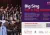 Big Sing for a Big Cause Banner Photo