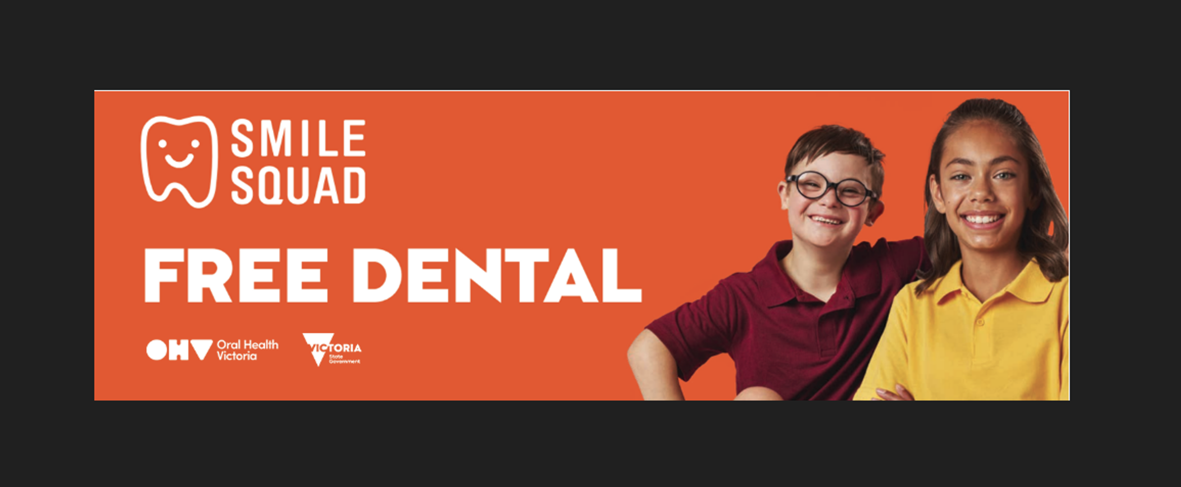 Smile Squad Banner Photo