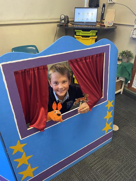 Year 1/2 Puppet Show Banner Photo