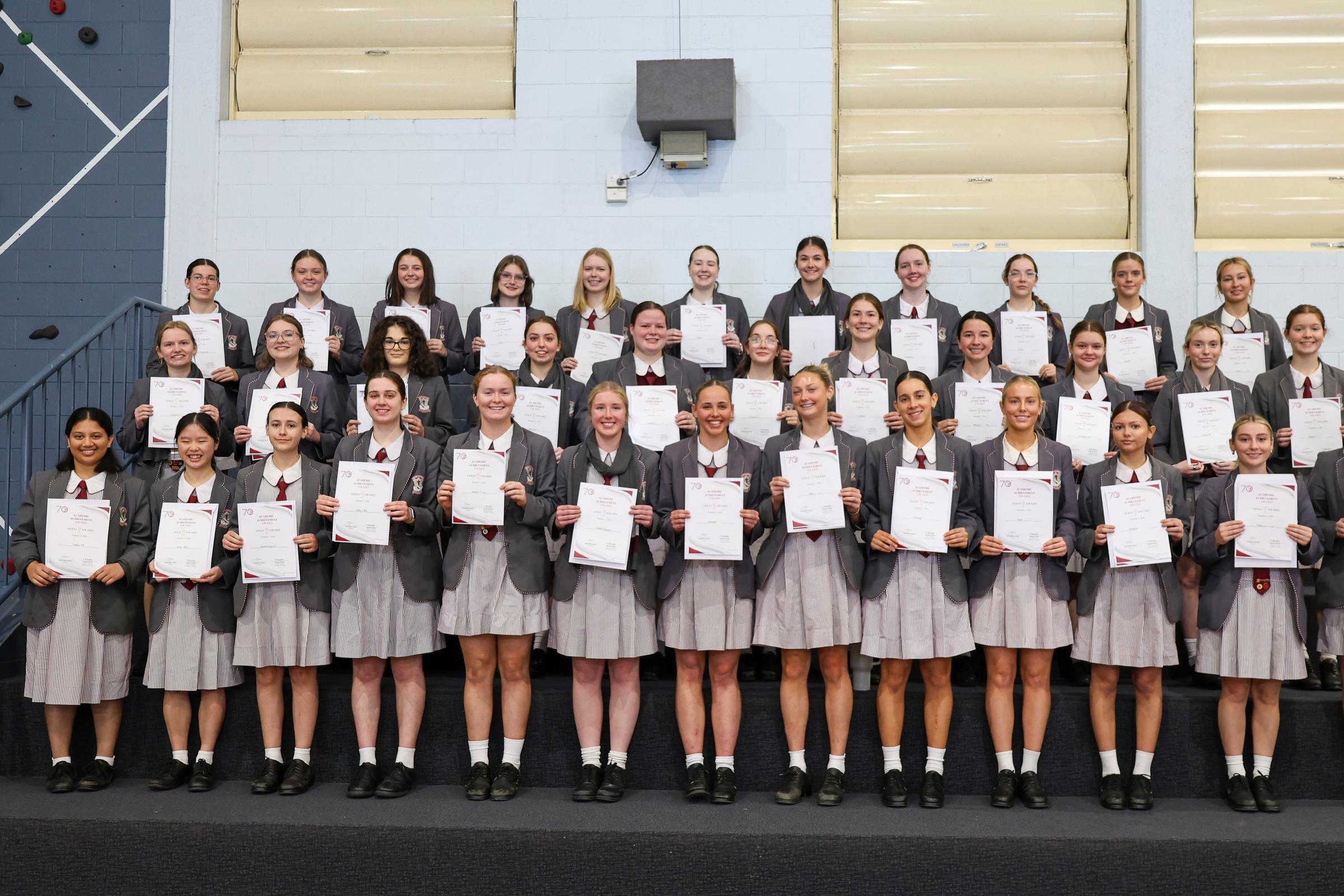 Year 12 Academic Awards Banner Photo