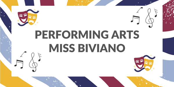 Performing Arts Banner Photo