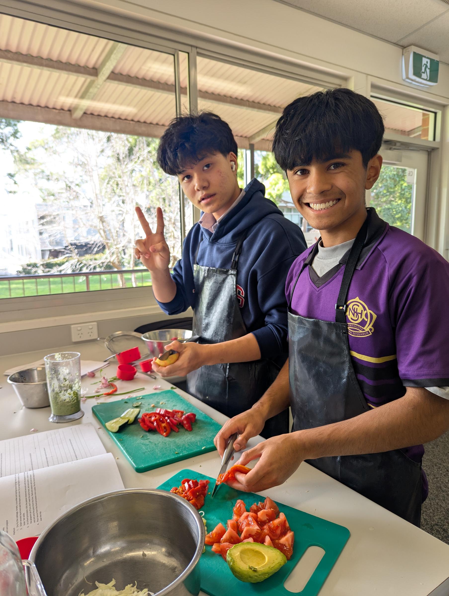 Year 8 & 10 Food Tech Banner Photo