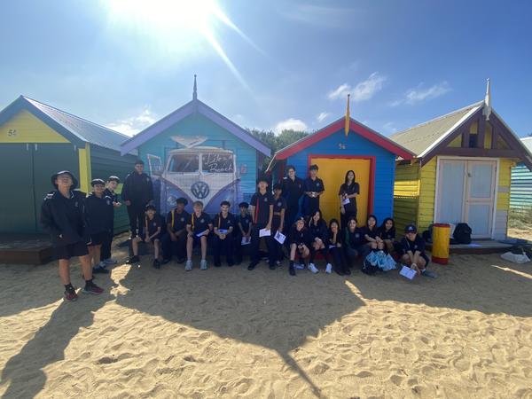 Geography fieldwork at Brighton beach Banner Photo