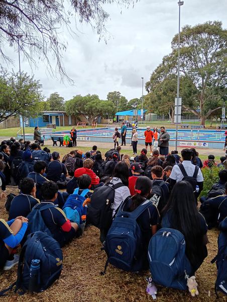 Swimming Sports and Connection Day Banner Photo