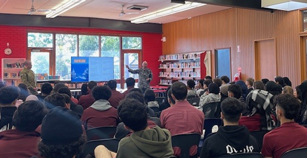 Australian Defence Force Careers Presentation Banner Photo